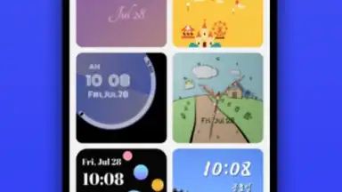 Capture d'écran de Samsung Watch ClockFace 1