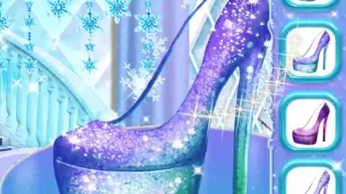 Capture d'écran de Ice Queen Makeup Dress Up 2