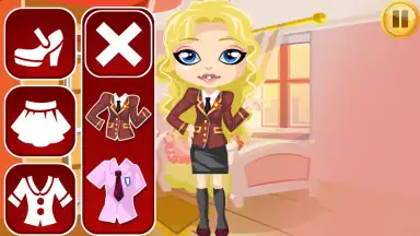 Capture d'écran de School Dress Up 6