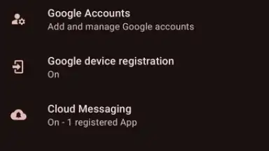 Capture d'écran de microG Services (GmsCore) 8