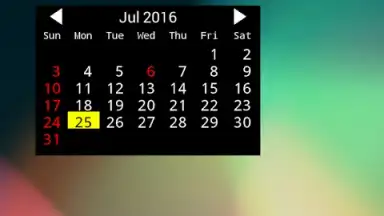Capture d'écran de SG Calendar 1