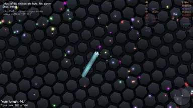 Capture d'écran de slither.io 3