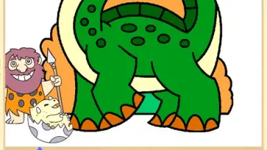 Capture d'écran de Dino Coloring Game 12