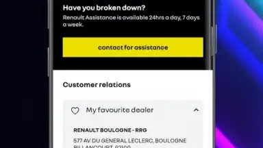 Capture d'écran de My Renault 6