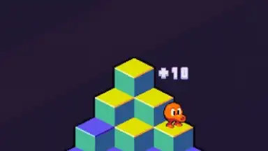 Capture d'écran de Q*bert 6