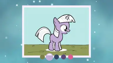 Capture d'écran de My Little Pony Color By Magic 8