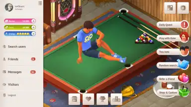 Capture d'écran de Yareel: 3D Dating Game 2