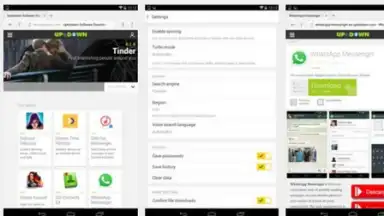 Capture d'écran de Yandex Browser Lite 3