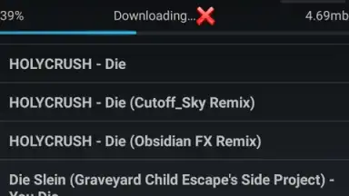 Capture d'écran de Free Mp3 Downloads 2