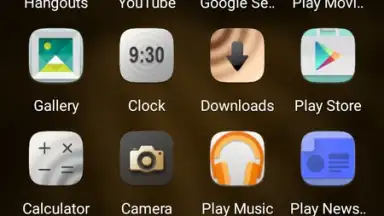 Capture d'écran de GoldenLauncher-id 3