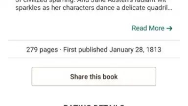 Capture d'écran de Goodreads 8