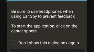 Capture d'écran de Ear Spy 5