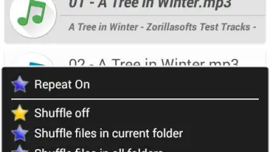 Capture d'écran de Music Folder Player Free 5