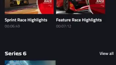 Capture d'écran de F1 TV 5