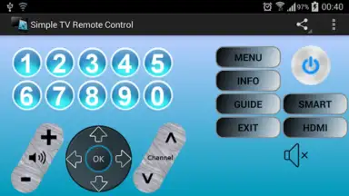 Capture d'écran de Simple TV Remote Control 3