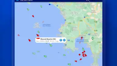 Capture d'écran de MarineTraffic 11
