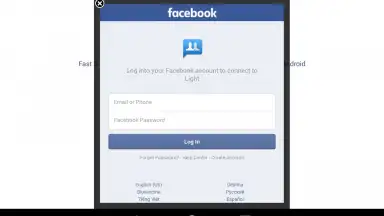 Capture d'écran de Lite Messenger FB 2