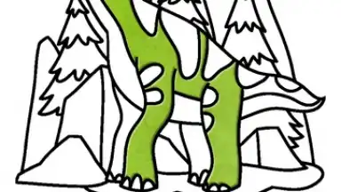 Capture d'écran de Dino Coloring Game 6