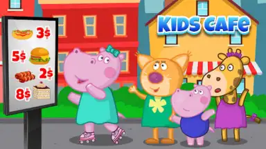 Capture d'écran de Kids Cafe with Hippo 2