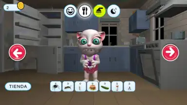 Capture d'écran de Talking Maria Cat 2