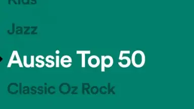 Capture d'écran de Spotify Stations 1