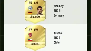 Capture d'écran de FUT 17 DRAFT 5