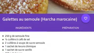 Capture d'écran de Recettes du Ramadan 6