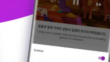 Capture d'écran de Lingvotube 4