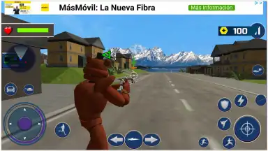 Capture d'écran de Bear Rope Hero Vice Town 9
