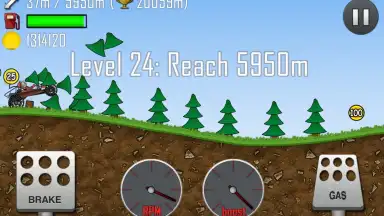 Capture d'écran de Hill Climb Racing 6