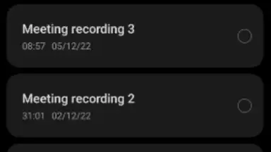 Capture d'écran de ColorOS Recorder 5