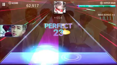 Capture d'écran de SuperStar BTS 13