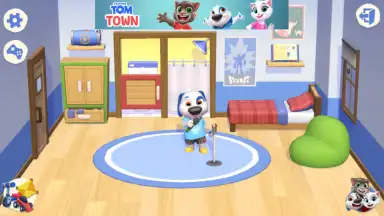 Capture d'écran de Talking Tom Town 3