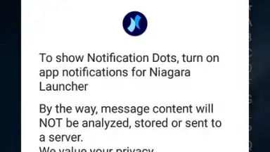 Capture d'écran de Niagara Launcher 4