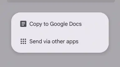 Capture d'écran de Google Keep 11