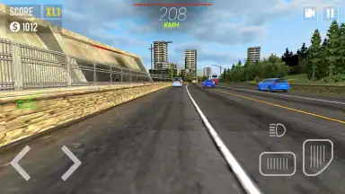 Capture d'écran de Racing in Car 2021 1