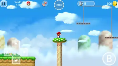 Capture d'écran de Super Mario 2 HD 1