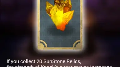 Capture d'écran de KNACKs Quest 1