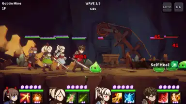 Capture d'écran de FANTASYxDUNGEONS 2