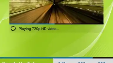 Capture d'écran de nPerf Speed Test 4