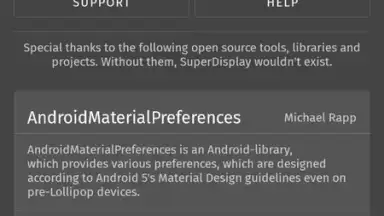 Capture d'écran de SuperDisplay - Virtual Monitor 9
