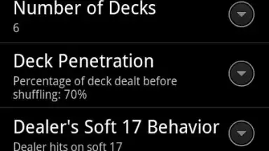 Capture d'écran de Advantage Blackjack 2