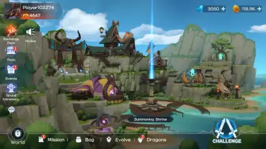 Capture d'écran de Evolution: Dragon X 1