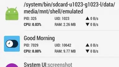 Capture d'écran de Simple System Monitor 9