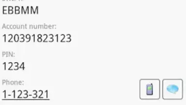 Capture d'écran de B-Folders Password Manager 4