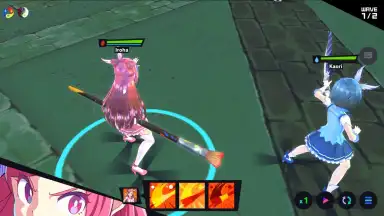 Capture d'écran de MGCM Magical Girls 2