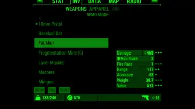Capture d'écran de Fallout Pip-Boy 5
