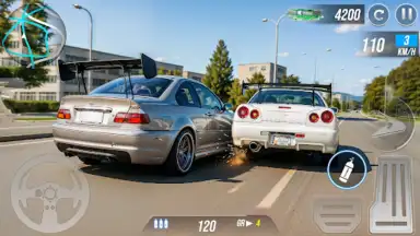 Capture d'écran de Car Driving City Drifting Game 1