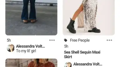 Capture d'écran de Pinterest Lite 4