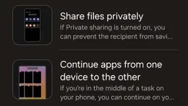 Capture d'écran de Samsung Tips 5